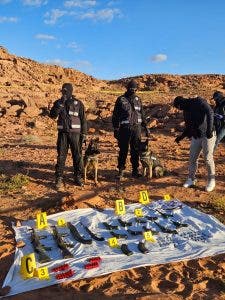 Weapons found in Rashidiya