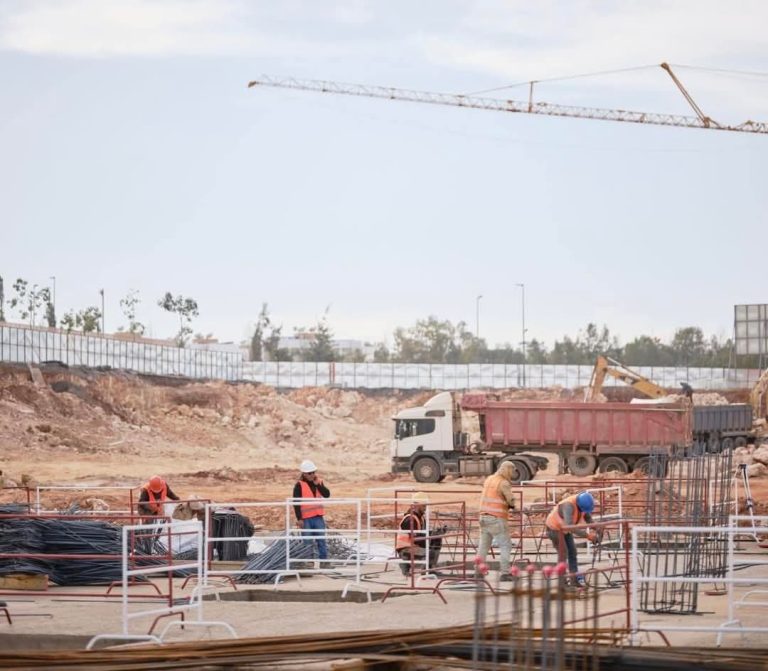 A huge project. The works of building a modern underground garage are presented in Rabat