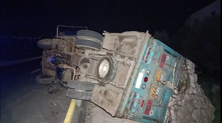 A stunning truck to transport vegetables to Ain Al -Hosn in the Tetouan region