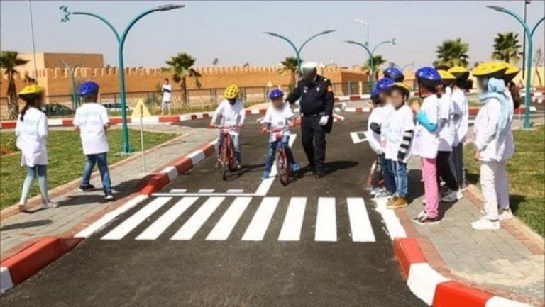 Al Hoceima's safety improves its participation in road safety education day