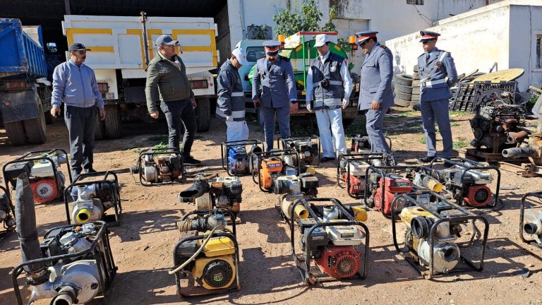 Al -Nawasir .. the arrest of 15 peasants who water crops with wastewater (photos and video)