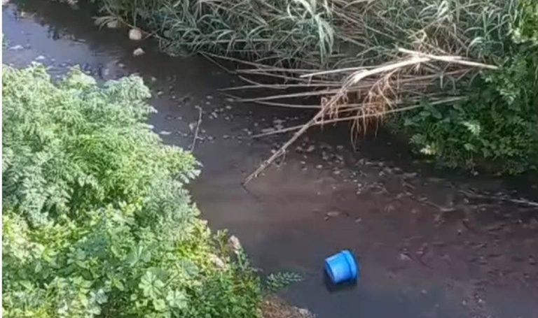 An environmental disaster that threatens public health in qualifying ... polluted water used to irrigate crops