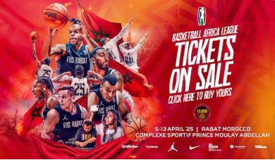 Dès aujourd'hui, les billets pour la 5 ème édition 2025 de la Basketball Africa League (BAL) sont mis en vente au Maroc avec des réductions allant jusqu'à 20%.