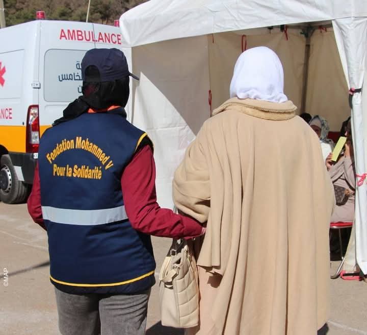 Berkane .. a large medical campaign for the Mohammed V Foundation for solidarity