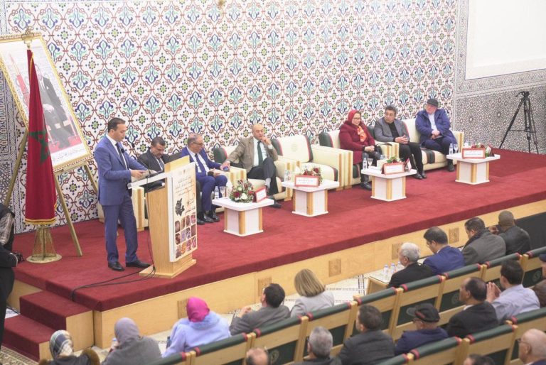 Confusion and improvisation. President of the Chamber of Traditional Industry in the Fez region raises controversy during his speech at the conference palace