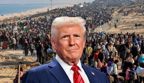 Donald Trump réaffirme sa volonté "d'acheter et de posséder Gaza"  et qu’il était prêt à envisager d’accepter certains réfugiés palestiniens aux États-Unis