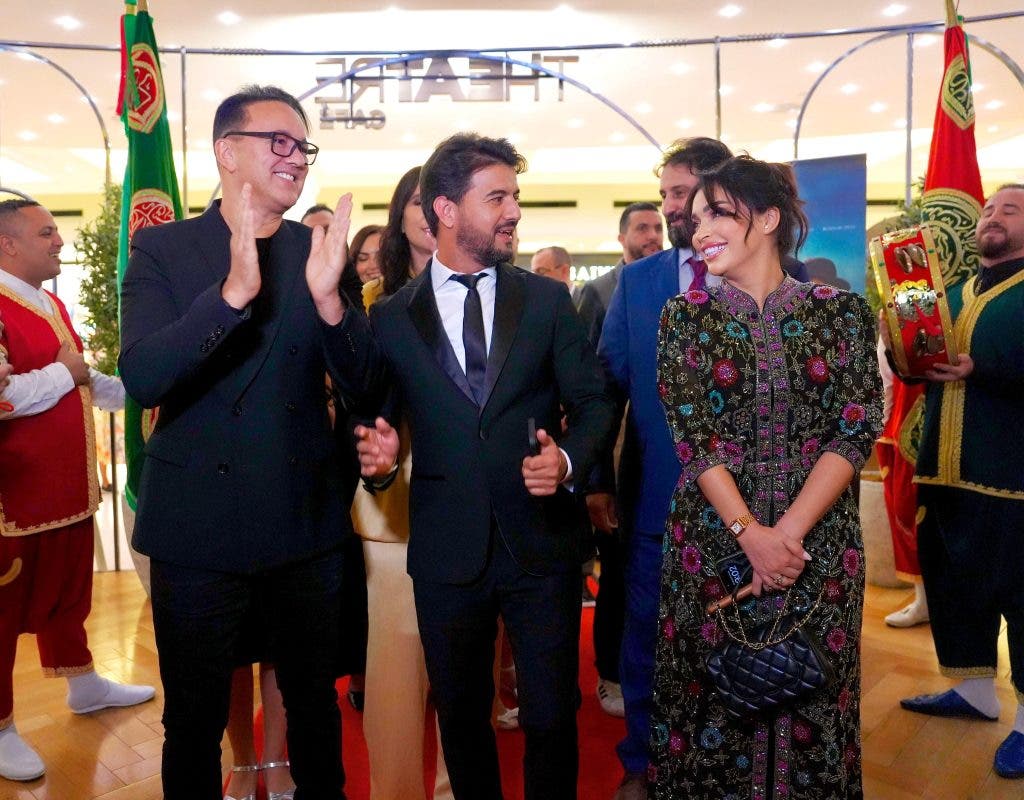 Farah al -fassi shines in the special projection of the film "The Hero" in Dubai
