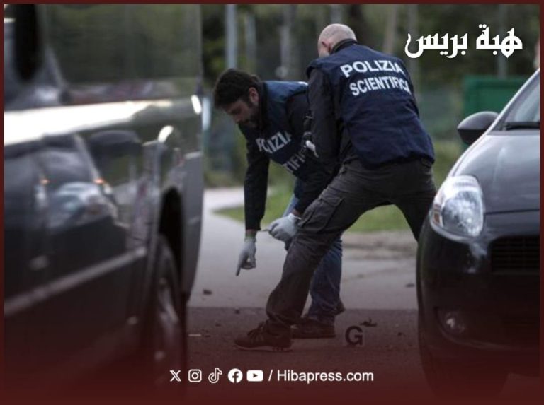 Feeling stories ending the life of a Moroccan who has been shot down by the mafia