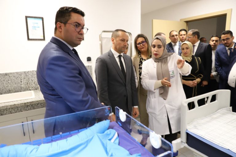 Give the launch of the services of 15 health centers in the Beni Mellal Khenifra region