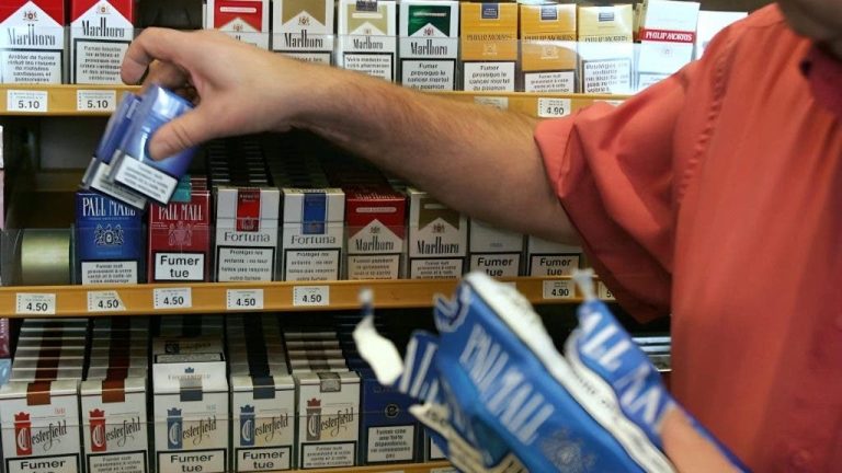 In a protest stage. "Bags" decided to stop selling tobacco in Morocco for 15 days