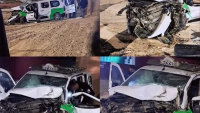 Inezgane .. the "taxi" driver was killed and 5 passengers were injured with a variable risk