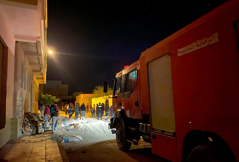 Marrakech .. a person was infected with an explosion of gas bottle