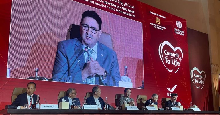 Morocco concludes its global conference on road safety with the "Marrakech Declaration"
