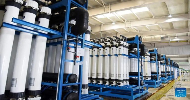 Morocco has a partnership with a Chinese giant to support seawater desalination projects