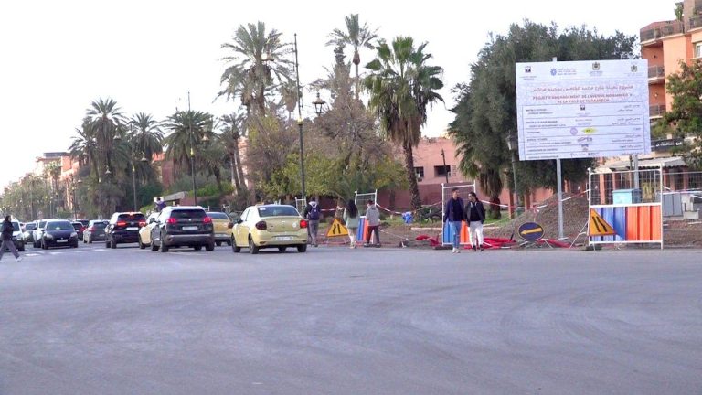 Provides expansion and preparation of Mohamed V Street in Marrakech