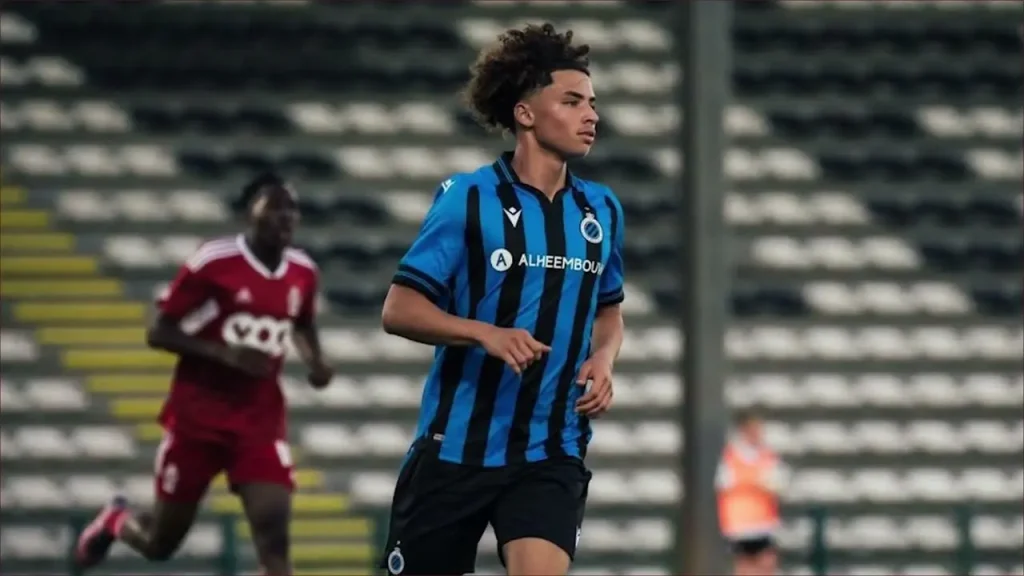 Shams al -Din al -talbi records a dualism and leads Klopp Bruges to qualify in the Champions League