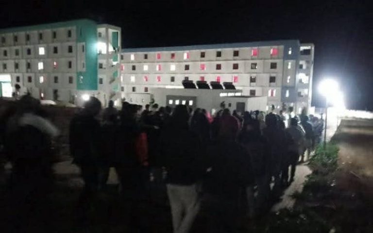 Taza students continue to protest against the deterioration of urban transport