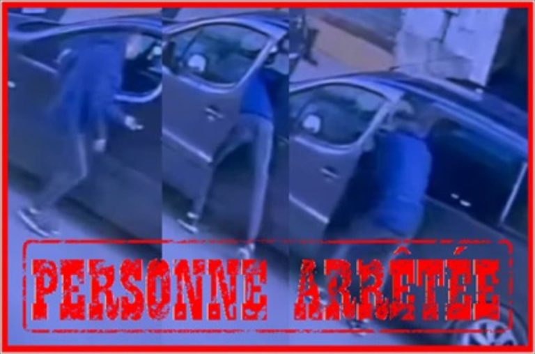 Tetouan .. the arrest of the suspect after the flight of the interior of a car in the public street