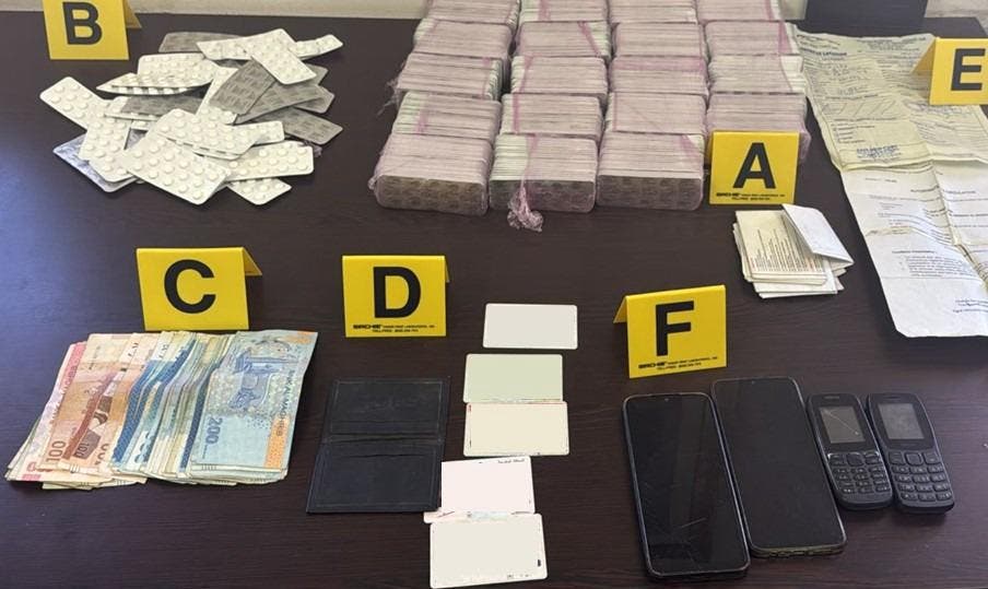 Tetouan's security is involved in an operation to pass more than 12,000 narcotic pills