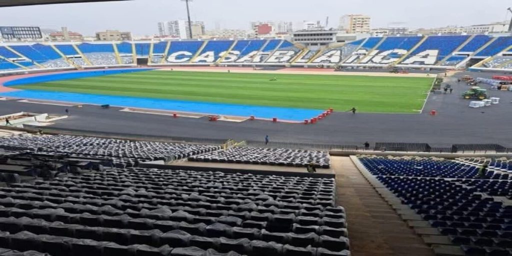 The Mohammed V boat's grass accelerates the works in preparation for its opening