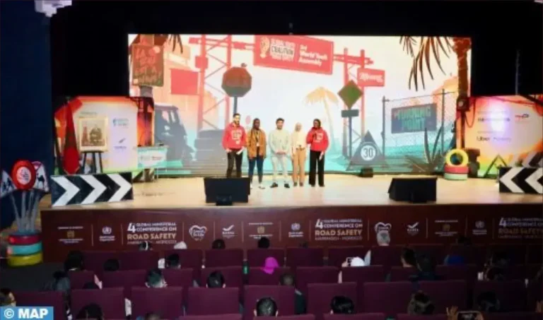 The third session of the World Youth Association focuses on road safety in Marrakech