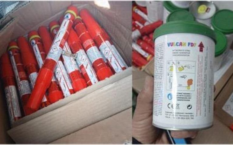 Thwart a smuggling attempt of more than 1,800 cookie units in the Tangier port