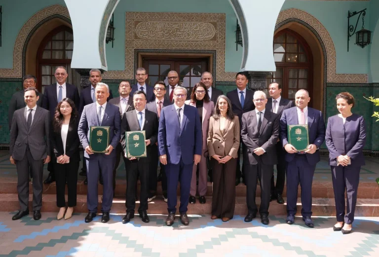 Akhenoush oversees the signing of an investment agreement with the Chinese group "Sanars" (photos)