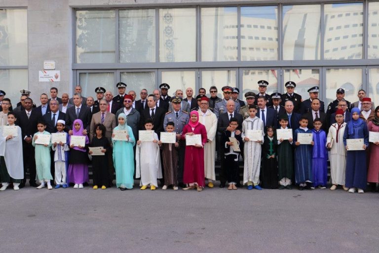 Al -Bayda .. The culmination of members of the winners of the security family in the Ramadan Koranic competition