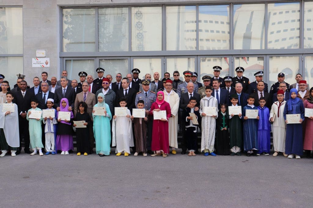Al -Bayda .. The culmination of members of the winners of the security family in the Ramadan Koranic competition