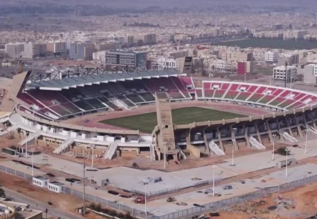 Fez Grand Stadium approaches his new solution with the progression of works