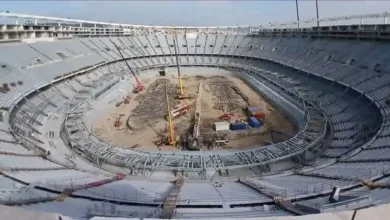 Important developments in the installation of the Grand Tangier stadium roof