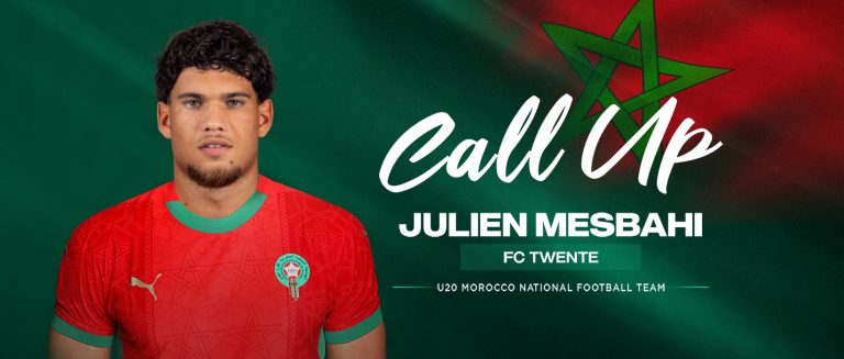 Julien El Mesbahi leaves the Holland selection and joins the national selection U20