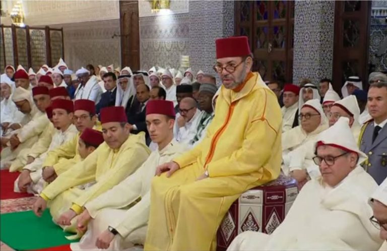 King Mohammed VI celebrates the memorizers of the Holy Quran during the Renaissance of Laylat al -qadr