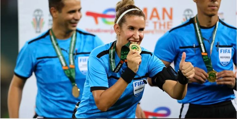 Moroccan referee Bouchra Karboubi: a journey of excellence and perseverance