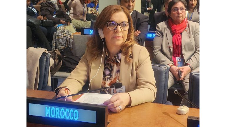 Morocco at the UN CSW69: “Post-peek achievements and challenges and the care economy in time of crises and wars”