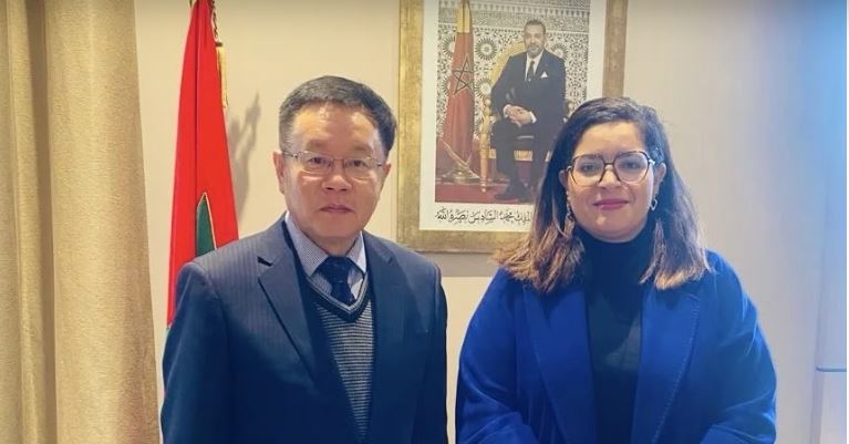 Mme Salma Benaziz, Présidente de la Commission des Affaires étrangères de la Chambre des représentants, reçoit l'Ambassadeur de la République populaire de Chine à Rabat: mis en exergue des relations parlementaires maroco-chinoises et les acquis réalisés