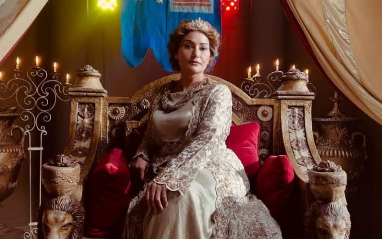 Najat al -wafi is experiencing a new dramatic experience in the historic series "Swords of the Arabs"
