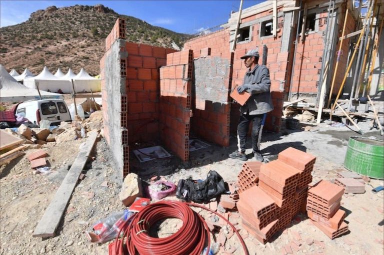 Rehabilitation of al -haouz earthquake areas. 33,636 families benefited from the construction of houses