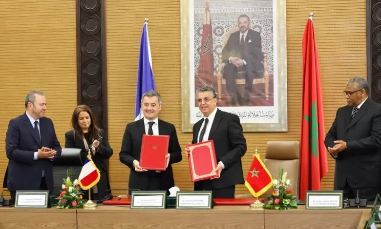 Sign a joint publicity between Morocco and France to improve judicial partnership