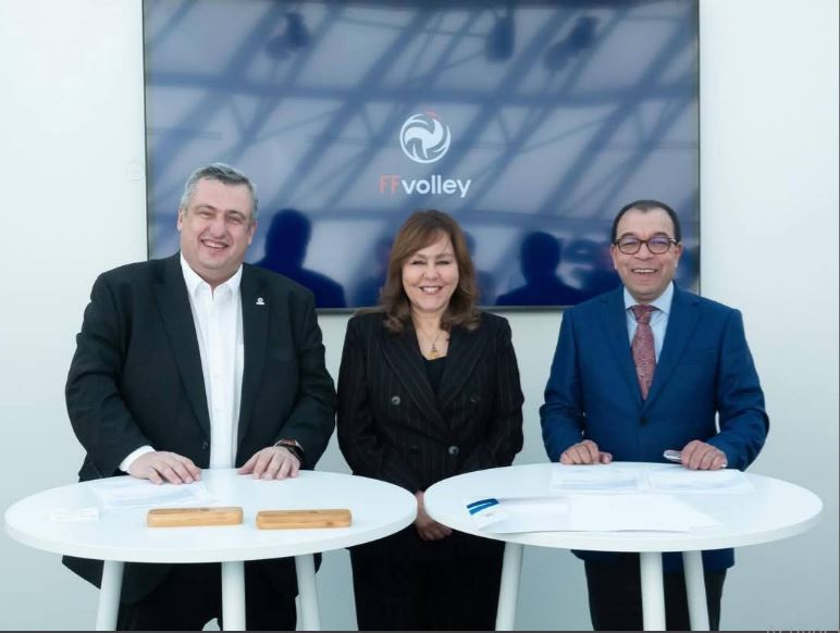 Signature of an important trilateral cooperation agreement between the French Federation of Volleyball, the Royal Moroccan Volleyball Federation and the Tunisian Volleyball Federation.