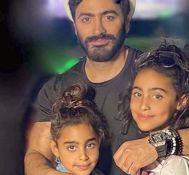 Tamer Hosni appreciates his time with his two daughters away from the controversy