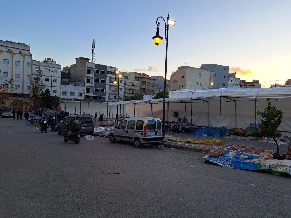 Tangier .. The Bani Makada market gradually regains its activity a month after the fire