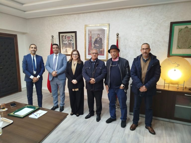 The Minister of Solidarity, Social Integration and the Family receives a delegation from the Moroccan Association of Students Researchers in Social Psychology