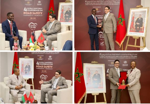Le Ministre du Transport et de la Logistique M. Kayouh examine les moyens de renforcement de la coopération avec ses homologues africains