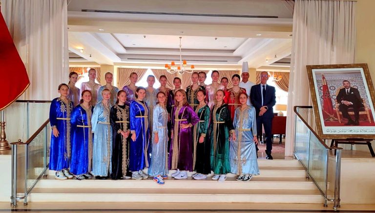 The Moroccan Caftan highlights Morocco's civilization in the camp of the Russian national women's team (photo)
