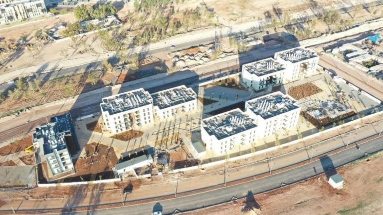 The completion of the construction of the campus, "Green Agam" in Khouribga