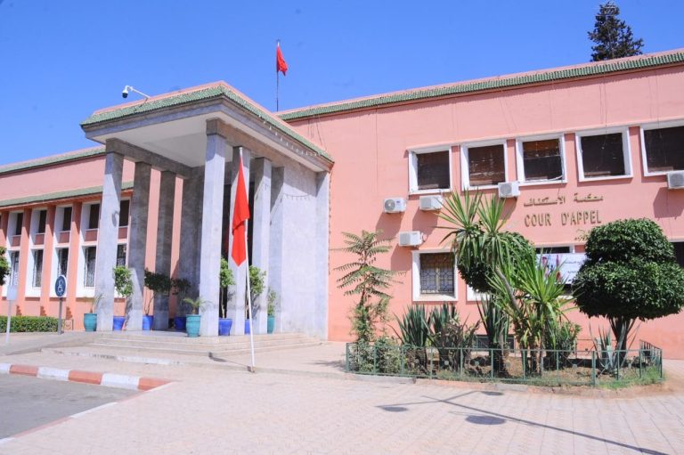 The seizure of state lands in Marrakech. Seeking to reserve property and bring the accused by force