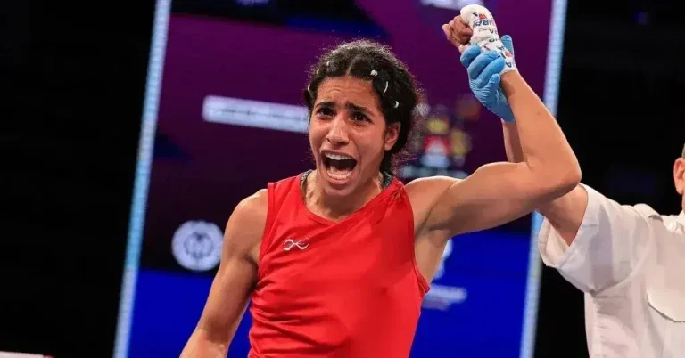 Widad Barthal wins the world boxing championship in the weight of 54 kg