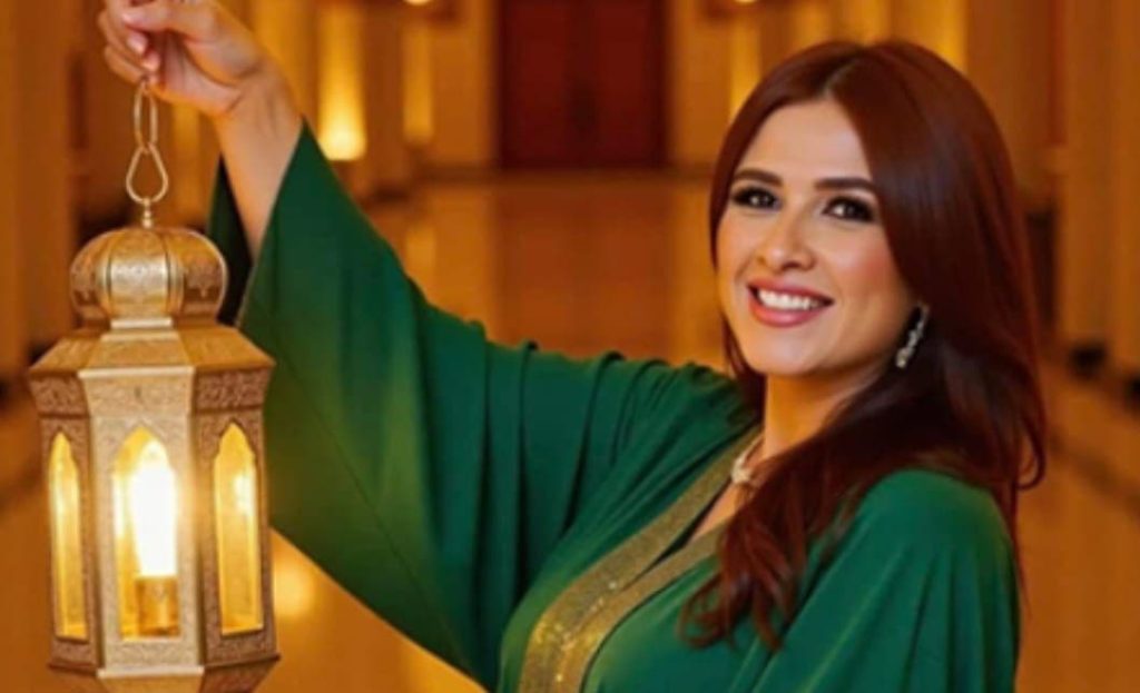Yasmine Abdel Aziz celebrates the series "And meeting Habib" third in the Ramadan race