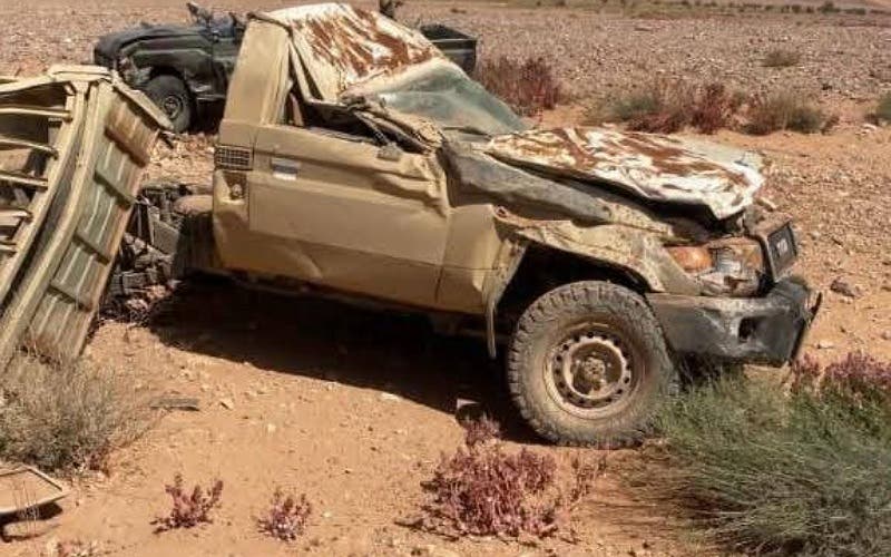 A drug carrier to continue a drug that kills two soldiers at the mouth of Fouh Zaid (tire)